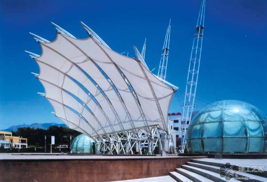 凌源车棚膜结构网架